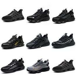 Running shoes GAI Men Women triple black white dark blue Mesh breathable Walking shoes sport sneaker