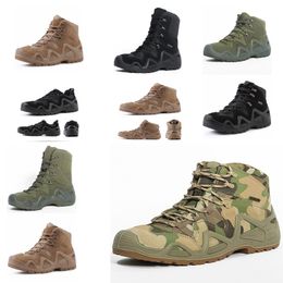 Bocots New mden's boots Army tacticsdal military combat boots Outdoor hiking boots Winter desert boots Motorcycle boots Zapatos Hombre GAI