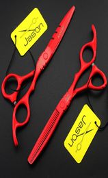 318 60039039 175cm Brand Jason TOP GRADE Hairdressing Scissors 440C Professional Barbers Cutting Scissors Thinning Shears91374853317385