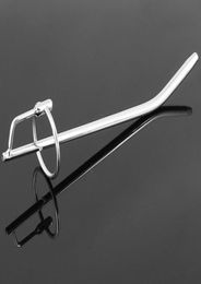 Large Enhance Slim Curved Stainless Steel Hollow Sound penis urethral tube metal male stainless steel Adult metal sex toys MKA7093278117