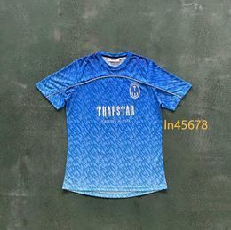 Maglietta da calcio Maglia da uomo firmata TRAPSTAR Tuta estiva Design traspirante Motion design 40ess 2024
