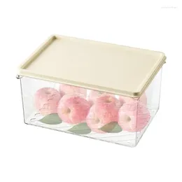 Kitchen Storage Fridge Food Container With Lids Refrigerator Organizer Bins Fresh Produce Saver Keeper For Vegetable Table Bathroom