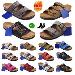 Birkinstocks Designer Sandals Comforts Leather Men sandale Women buckle strap flip flops Classic clog Suede Platform slides Summer Slippers Casual shoes Size 36-46