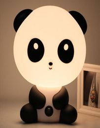 EU US Plug Baby Bedroom Lamps Night Light Cartoon Pets Rabbit Panda Pvc Plastic Sleep Led Kid Lamp Bulb Nightlight For Children7861677