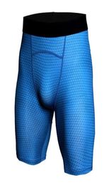 Compression Men Black Tights Shorts Gym Outdoor sports Polyester lycra Bodybuilding Basketball Pair Leggings4430403