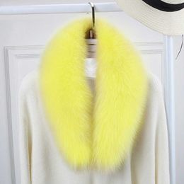Faux Fox Fur Collar Women Men Jacket Hood Shawl Collar Fur Female Fashion Autumn Winter Warm Shawl Scarves H0923211O
