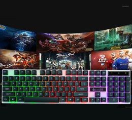 Gaming Keyboard With LED Lighting Mechanical Keyboard For Computer Laptop Gaming DeviceAccessories11596881