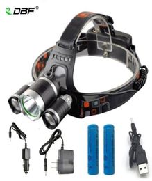 Hiking Camping 13000lm Led T6 2r5 Headlamp Headlight Head Lamp Lighting Light Flashlight Torch Lantern Fishing headlamp5343861