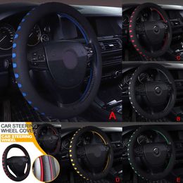 New 5 Colors New EVA Punching Car Steering Wheel Sup 38Cm Universal Automotive Diameter Cover T9y0