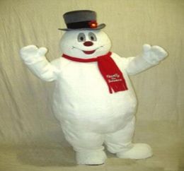 2018 High quality MASCOT CITY Frosty the Snowman MASCOT costume anime kits mascot theme fancy dress carnival costume7191106