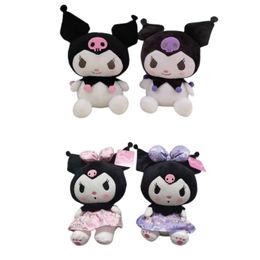 ocean shipping Japanese anime black gold doll Kuromi plush toy boutique doll