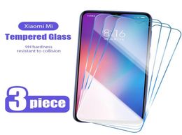 3Pcs tempered Glass For Xiaomi Mi 9 11 Lite 5G 10T Pro Screen Protector on Xiaomi mi 10 11i 8 6 9T Pro SE Mi A3 A1 A2 lite glass3080966