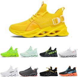 running shoes solid Colour low soft Black mens womens sneakers jogging walking breathable classical trainers GAI TR