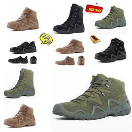 Bocots New mden's boots Army tactical military combat boots Outdoor hiking boots Winter desert boots Motorcycle boots Zasapatos Hombre GAI