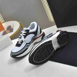 Top quality Designer C Running Shoes Luxury Skate Sneakers Woman Cclies Trainers Women Lace-Up Breathable Spring 432