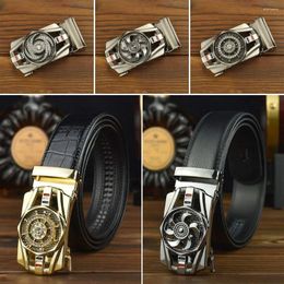 Belts Rotating Time To Run Belt Buckle Durable Man Sports Car Model Automatic Headless Business Pants