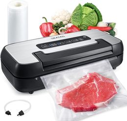 SEATAO VH5156 Vacuum Sealer, Handle Lock Design, Over 200 Continuous Uses Without Overheating, 80kpa Multifunctional Commercial and Home Vacuum Food Sealer