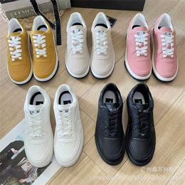 53% OFF Sports shoes 2024 High Edition Small Fragrant Breathable Board New Panda Casual Round Toe Thick Sole Fashion Versatile Little White Shoes