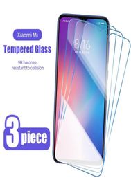 3Pcs tempered Glass For Xiaomi Mi 9 11 Lite 5G 10T Pro Screen Protector on Xiaomi mi 10 11i 8 6 9T Pro SE Mi A3 A1 A2 lite glass1254001