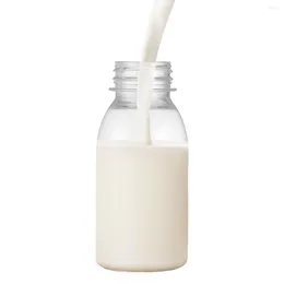 Water Bottles 10pcs 200ml 250ml 300ml 350ml Empty Transparent Plastic Milk Beverage Juice