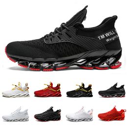 men running shoes breathable non-slip comfortable trainers wolf grey pink teal triple black white red yellow green mens sports sneakers GAI-114