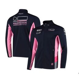 Motorcycle Apparel F1 Racing Suit Jacket Long-Sleeved Autumn And Winter Outfit Match Point Team Warm Sweater Forma One Car Customised Ot4Nz