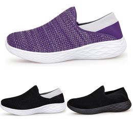 Men Women loafers Running Shoes Soft Comfort Black White Beige Grey Red Purple Green Blue Mens Trainers Slip-On Sneakers GAI size 39-44 color43