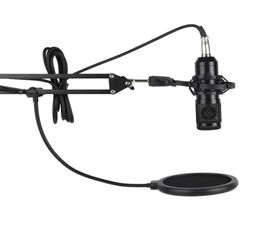 bm 800 microphone for computer professional 35mm wired studio condenser mic with tripod stand for Recording pc laptop bm8001979216