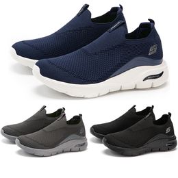 Men Women Classic Running Shoes Soft Comfort Black Grey Navy Blue Grey Mens Trainers Sport Sneakers GAI size 39-44 color10