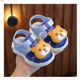 Sandals 2023 Summer New Baby Walking Shoes Cute Cartoon Baby Walking Sandals Non slip and Durable Childrens Cool Wholesale