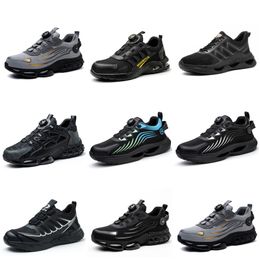 Running shoes GAI seven Men Women triple black white Grey dark blue sport sneaker Comfortable Mesh breathable Shoes