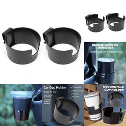 New 2Pcs Car Water Anti-Fall Beverage Holder Portable Hanging Motorcycle Vehicle Door Cup Holders Lightweight Mount Organiser