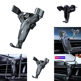 New Air Vent For Mobile Samsung Iphone 12 13 14 Gravity Holder Car Phone Stand E6h2