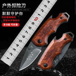 X44 Outdoor Portable Small Wildlife Survival Folding Self Defense Mini Multi Functional Fruit Knife 560343