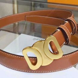 Belts Genuine Leather Belts Discount Cintura Designer Woman Brand Belts width 2.5cm 1.8cm with Gift Box Packing 240305