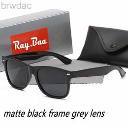 Sunglasses S Ray Designer Men Women Polarized Sunglasses Adumbral Goggle UV400 Eyewear Classic Brand Eyeglasses P2140 Male Sun Glasses Rays Bans Metal 240305