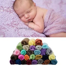 Blankets Don&Judy 60x30cm Wrap Born Pography Props Accessories Baby Boy Girl Soft Wraps Blanket Multi-Colors Swaddlings 2024