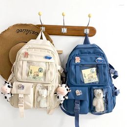 School Bags Backpack Female Ins Style Korean Version Of College Simple Student Tide With Fashion Schoolbag Wholesale