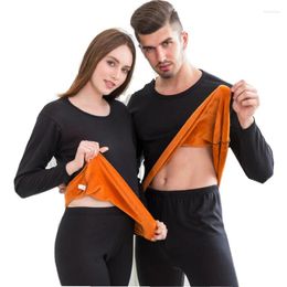 Motorcycle Apparel Winter Underwear Sottotuta Moto Fleece Unisex Ropa Interior For Men Women Long Shirts Skiing Bottom Suit