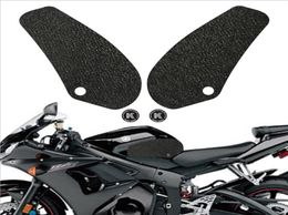 Motorcycle knee protection stickers frosted fuel tank traction pad waterproof decals for YAMAHA 20032005 YZFR6 YZFR61156606