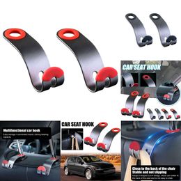 New 1 Pcs Multifunctional Vehicle Seat Decoration Rear Small Interior Car Hook Back Metal Part D2o5