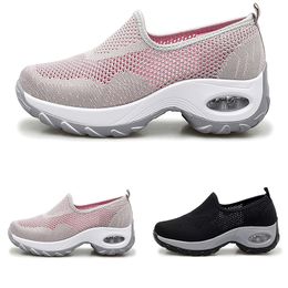 Running shoes for men women for black blue pink Breathable comfortable sports trainer sneaker GAI 005
