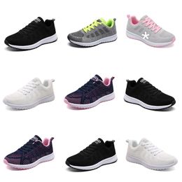 2024 summer running shoes designer for women fashion sneakers white black pink grey comfortable-037 Mesh surface womens outdoor sports trainers GAI sneaker shoes