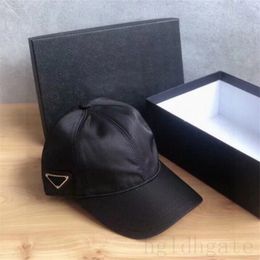 Mens cap creative designer elegant womens luxury hat street vintage nylon cappello with cotton lining soft adjustable baseball caps comfortable PJ051 G4