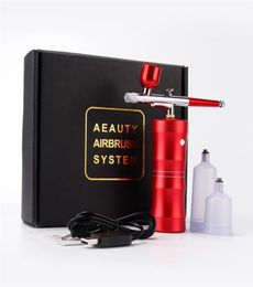 Mini Air Compressor Kit Brush Spray Gun brush Multifunctional Brush Cake Decorating Brushes Home Use Beauty Devices 2112313950570