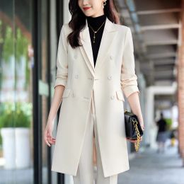 Trench Beige Trench Coat Women's MidLength Spring Autumn 2023 New Popular Korean Casual Business Attire Suit trench coat for women