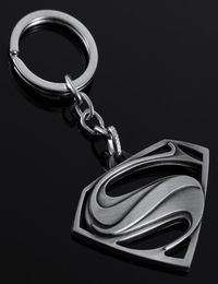 Whole Keychain Creative Gifts Superman Return Metal Keychain Car Advertising Key Ring Pendant 3 color9655793