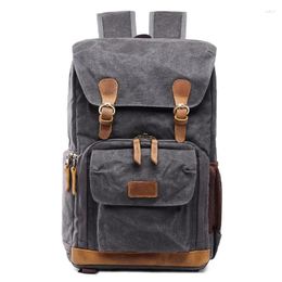 Backpack Large Capacity Man Travel Bag Mountaineering Men Canvas Bucket Shoulder Bags Male Waterproof Backpacks