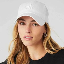 Designer Al Yoga Ball Cap Baseball Fashion Summer Women Versatile Big Head Surround Show Face Small Sunvisor Hat Wear Duck Tongue 2024tt