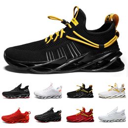 men running shoes breathable non-slip comfortable trainers wolf grey pink teal triple black white red yellow green mens sports sneakers GAI-127
